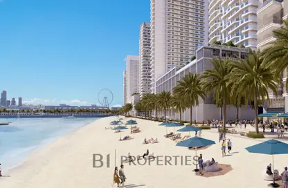 Apartment - 3 Bedrooms - 4 Bathrooms for sale in Beachgate by Address - EMAAR Beachfront - Dubai Harbour - Dubai