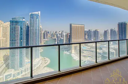 Apartment - 4 Bedrooms - 4 Bathrooms for rent in Marina Quays West - Marina Quays - Dubai Marina - Dubai