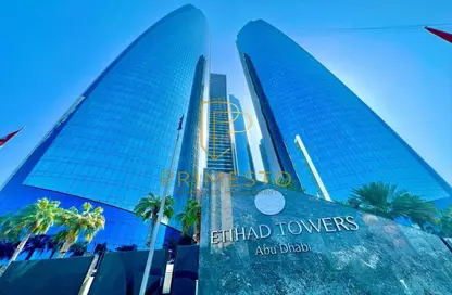 Apartment - 2 Bedrooms - 3 Bathrooms for rent in Etihad Tower 2 - Etihad Towers - Corniche Road - Abu Dhabi