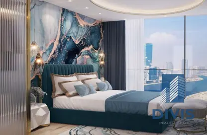 Apartment - Studio - 1 Bathroom for sale in Chic Tower - Business Bay - Dubai