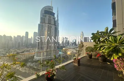 Apartment - 2 Bedrooms - 3 Bathrooms for rent in Boulevard Point - Downtown Dubai - Dubai