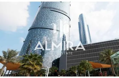 Apartment - 3 Bedrooms - 4 Bathrooms for rent in Sun Tower - Shams Abu Dhabi - Al Reem Island - Abu Dhabi