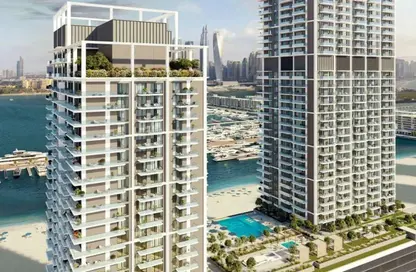 Apartment - 2 Bedrooms - 2 Bathrooms for sale in Beach Mansion - EMAAR Beachfront - Dubai Harbour - Dubai