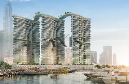 Apartment - 1 Bedroom - 2 Bathrooms for sale in Tower C - Damac Bay - Dubai Harbour - Dubai