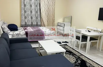 Apartment - Studio - 1 Bathroom for rent in Al Taawoon Tower 1 - Al Taawoon Towers - Al Khan - Sharjah