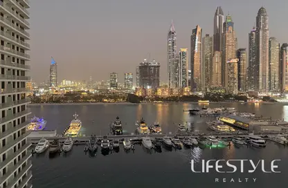 Apartment - 1 Bedroom - 1 Bathroom for sale in Grand Bleu Tower 2 - EMAAR Beachfront - Dubai Harbour - Dubai