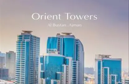 Apartment - 1 Bedroom - 2 Bathrooms for sale in Orient Tower 2 - Orient Towers - Al Bustan - Ajman