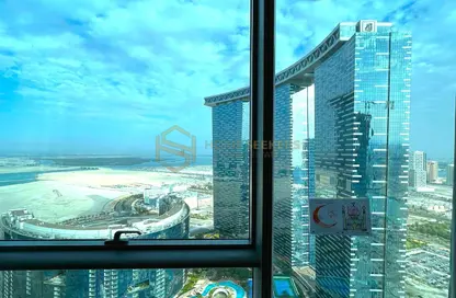 Apartment - 3 Bedrooms - 4 Bathrooms for rent in Sun Tower - Shams Abu Dhabi - Al Reem Island - Abu Dhabi