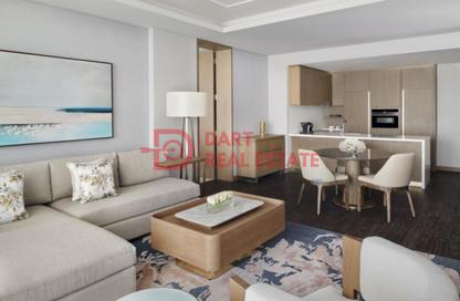 Apartment - 1 Bedroom - 1 Bathroom for rent in InterContinental Residences Abu Dhabi - Al Bateen - Abu Dhabi