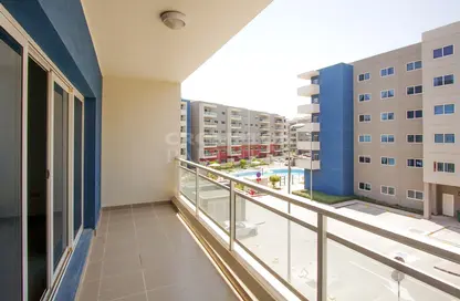 Apartment - 2 Bedrooms - 3 Bathrooms for sale in Tower 19 - Al Reef Downtown - Al Reef - Abu Dhabi