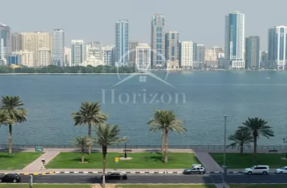 Water View image for: Apartment - 3 Bedrooms - 4 Bathrooms for rent in Bukhatir Tower - Al Majaz 3 - Al Majaz - Sharjah, Image 1