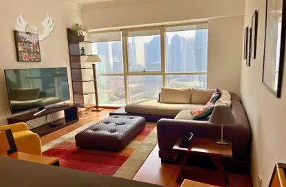 Apartment - 1 Bedroom - 2 Bathrooms for rent in MAG 214 - JLT Cluster R - Jumeirah Lake Towers - Dubai