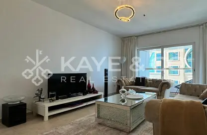 Apartment - 1 Bedroom - 2 Bathrooms for rent in Elite Residence - Dubai Marina - Dubai