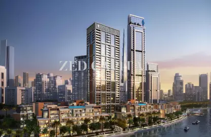 Apartment - 1 Bedroom - 2 Bathrooms for sale in Peninsula One - Peninsula - Business Bay - Dubai