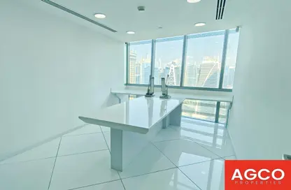 Office Space - Studio - 1 Bathroom for rent in Almas Tower - Lake Almas East - Jumeirah Lake Towers - Dubai