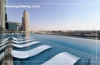 Apartment - 1 Bedroom - 1 Bathroom for rent in Urban Oasis - Business Bay - Dubai