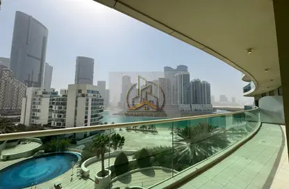 Apartment - 2 Bedrooms - 4 Bathrooms for rent in Beach Towers - Shams Abu Dhabi - Al Reem Island - Abu Dhabi