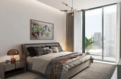 Room / Bedroom image for: Apartment - 3 Bedrooms - 3 Bathrooms for sale in Sobha Verde - Jumeirah Lake Towers - Dubai, Image 1