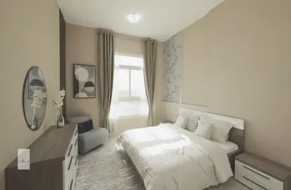 شقة - غرفة نوم - 2 حمامات للايجار في اطلاله ريزيدينس - مجمع دبي ريزيدنس - دبي