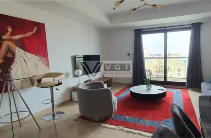 Apartment - 1 Bedroom - 2 Bathrooms for rent in Riah Towers - Culture Village - Dubai