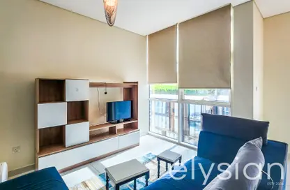 Living Room image for: Apartment - 1 Bedroom - 1 Bathroom for rent in Park Central - Business Bay - Dubai, Image 1