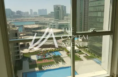 Apartment - 2 Bedrooms - 3 Bathrooms for rent in RAK Tower - Marina Square - Al Reem Island - Abu Dhabi