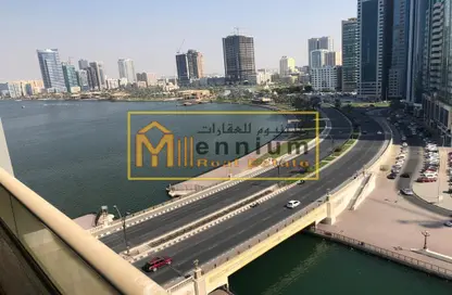 Apartment - 2 Bedrooms - 3 Bathrooms for rent in Ameer Bu Khamseen Tower - Al Majaz 3 - Al Majaz - Sharjah