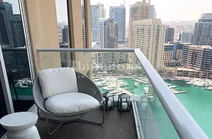 Apartment - 1 Bedroom - 1 Bathroom for rent in Paloma Tower - Marina Promenade - Dubai Marina - Dubai