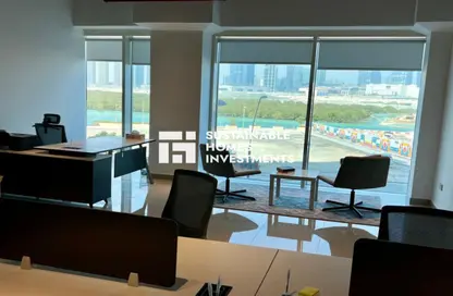 Office Space - Studio - 1 Bathroom for sale in Oceanscape - Shams Abu Dhabi - Al Reem Island - Abu Dhabi