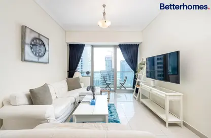 Apartment - 1 Bedroom - 2 Bathrooms for rent in Ocean Heights - Dubai Marina - Dubai