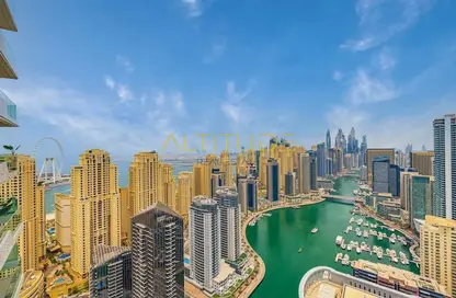 Apartment - 4 Bedrooms - 5 Bathrooms for sale in Stella Maris - Dubai Marina - Dubai