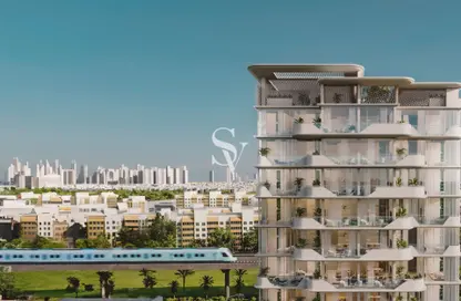 Apartment - 3 Bedrooms - 5 Bathrooms for sale in Evora Residence - Al Furjan - Dubai