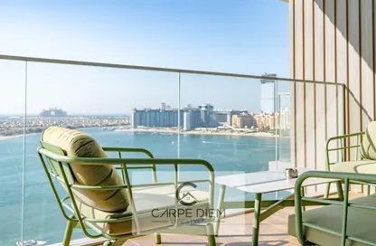 Apartment - 3 Bedrooms - 4 Bathrooms for rent in Beach Isle - EMAAR Beachfront - Dubai Harbour - Dubai