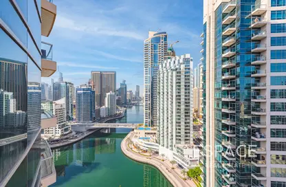 Apartment - 1 Bedroom - 2 Bathrooms for sale in Fairfield Tower - Park Island - Dubai Marina - Dubai