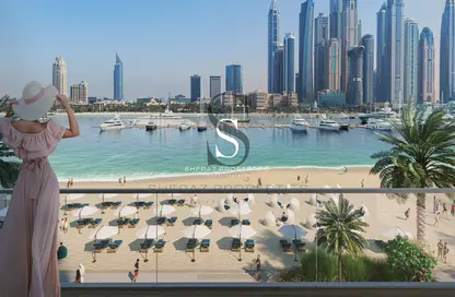 Apartment - 2 Bedrooms - 2 Bathrooms for sale in Beach Mansion - EMAAR Beachfront - Dubai Harbour - Dubai