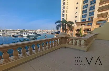 Apartment - 2 Bedrooms - 2 Bathrooms for rent in Marina Residences 5 - Marina Residences - Palm Jumeirah - Dubai