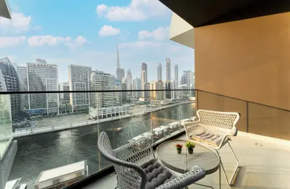 Apartment - 1 Bathroom for rent in Binghatti Canal - Business Bay - Dubai