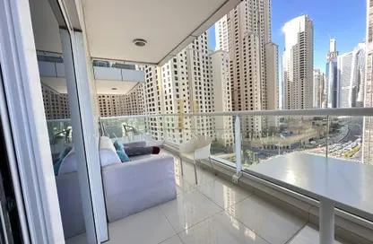 Apartment - 1 Bedroom - 2 Bathrooms for rent in Continental Tower - Dubai Marina - Dubai