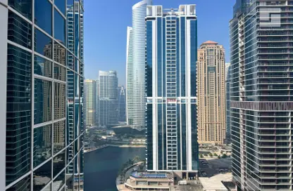 Apartment - 3 Bedrooms - 4 Bathrooms for rent in Movenpick Jumeirah Lakes Towers - JLT Cluster A - Jumeirah Lake Towers - Dubai