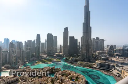 Apartment - 1 Bedroom - 1 Bathroom for rent in Burj Lake Hotel - The Address DownTown - Downtown Dubai - Dubai