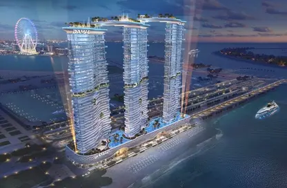 Apartment - 2 Bedrooms - 3 Bathrooms for sale in Tower B - Damac Bay - Dubai Harbour - Dubai