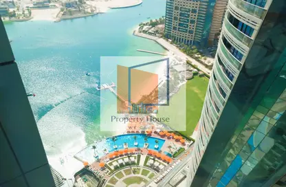 Apartment - 1 Bedroom - 2 Bathrooms for rent in Etihad Tower 2 - Etihad Towers - Corniche Road - Abu Dhabi