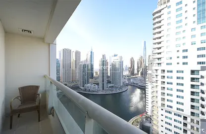 Apartment - 1 Bedroom - 2 Bathrooms for rent in Marina View Tower A - Marina View - Dubai Marina - Dubai