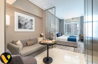 Apartment - Studio - 1 Bathroom for rent in DAMAC Maison Privé - Business Bay - Dubai