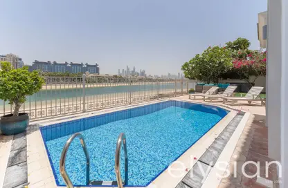 Villa - 5 Bedrooms - 6 Bathrooms for rent in Garden Homes Frond O - Garden Homes - Palm Jumeirah - Dubai