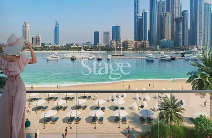 Apartment - 1 Bedroom - 1 Bathroom for sale in Palace Beach Residence - EMAAR Beachfront - Dubai Harbour - Dubai