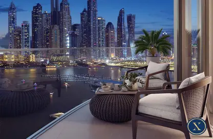 Apartment - 3 Bedrooms - 3 Bathrooms for sale in Palace Beach Residence - EMAAR Beachfront - Dubai Harbour - Dubai