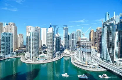 Apartment - 3 Bedrooms - 4 Bathrooms for sale in Time Place Tower - Dubai Marina - Dubai