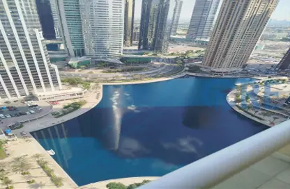 Apartment - 1 Bathroom for rent in Lake View Tower - JLT Cluster B - Jumeirah Lake Towers - Dubai