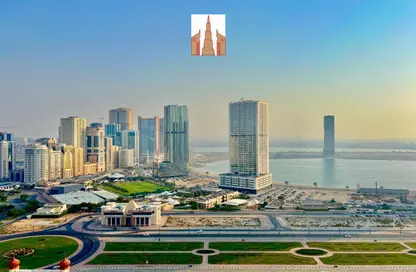 Apartment - 2 Bedrooms - 3 Bathrooms for rent in Danat Al Khan Tower - Al Khan Lagoon - Al Khan - Sharjah